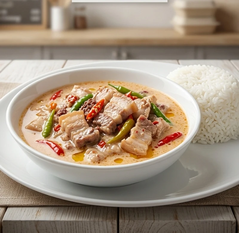 Bicol Express at Mama Nors Kitchen, North End Winnipeg